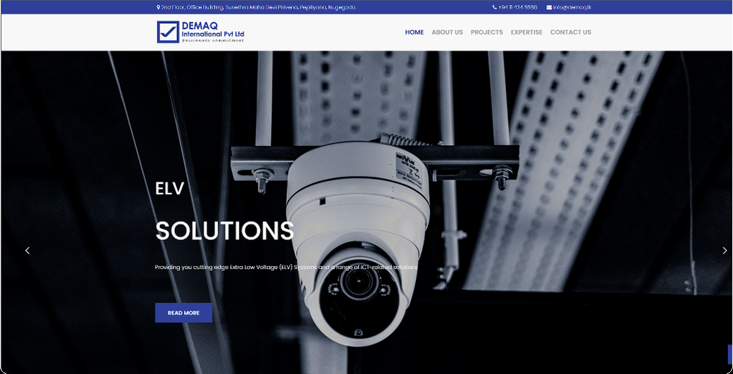 DEMAQ International Web Platform — demaq.lk